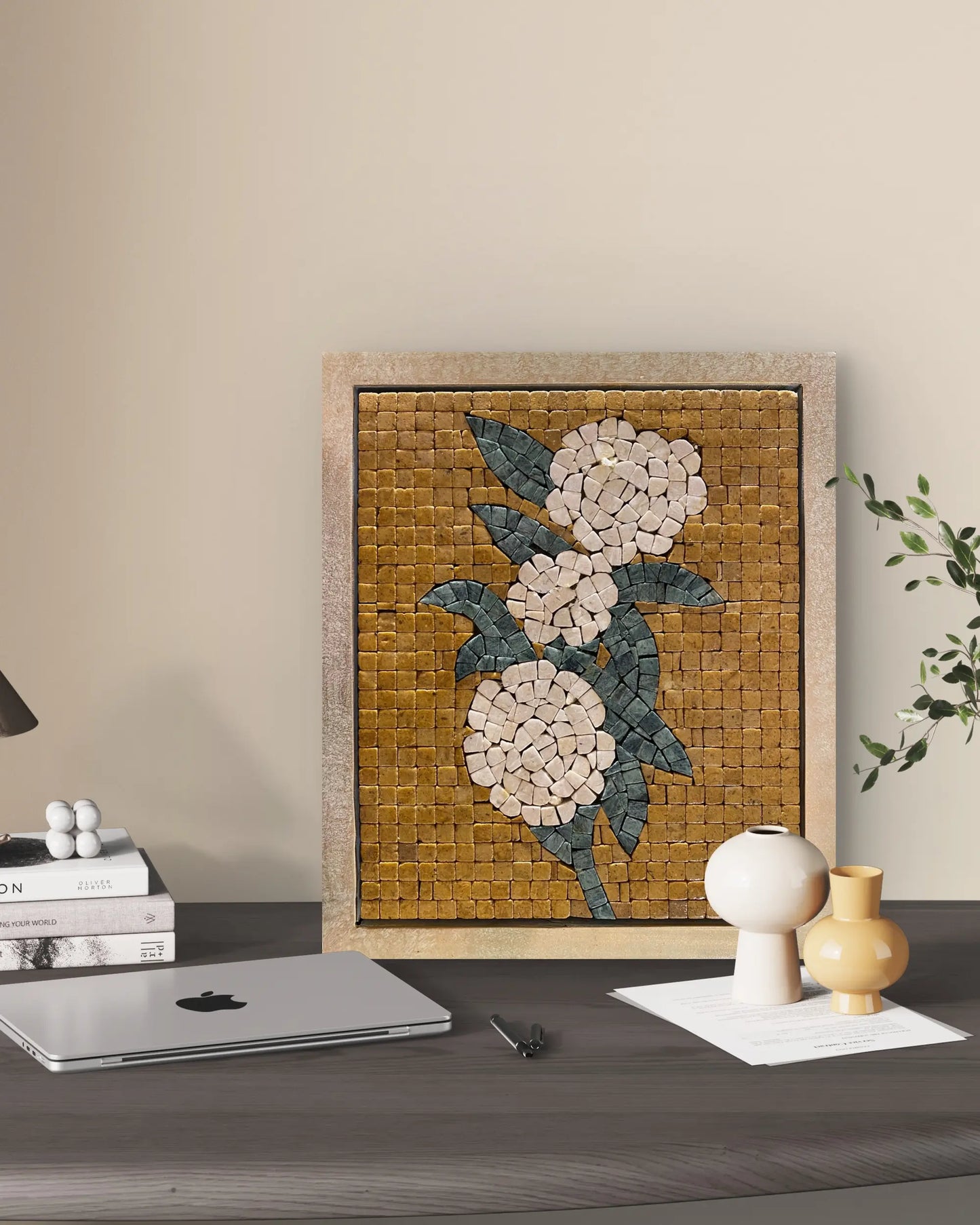 nia-coll-cream-flower-mozeeko-marble-mosaicll